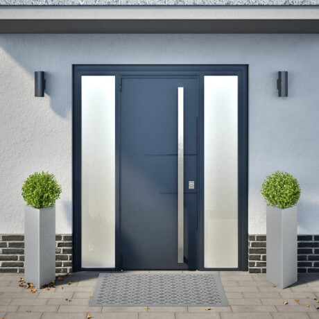 vidaXL Plantenbakken 2 st driehoek 30x26x75 cm gegalvaniseerd staal afbeelding3 - 1