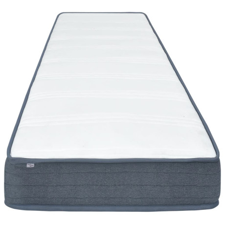 vidaXL Boxspringmatras 200x70x20 cm stof afbeelding3 - 1