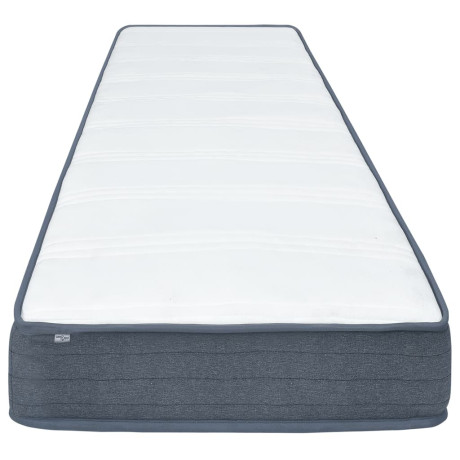 vidaXL Boxspringmatras 190x90x20 cm stof afbeelding3 - 1