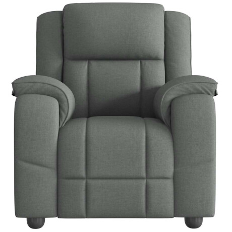vidaXL Relaxfauteuil donkergrijze stof afbeelding3 - 1