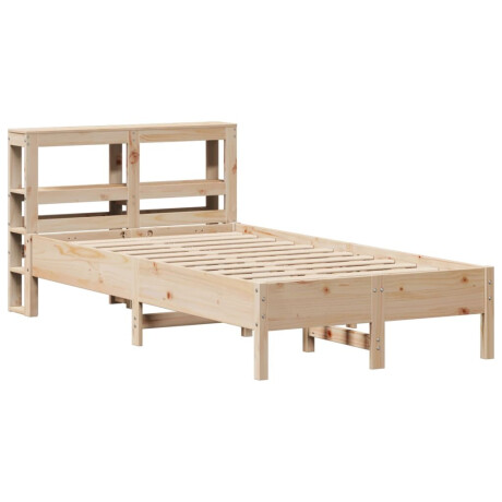 vidaXL Bedframe zonder matras massief grenenhout 120x190 cm afbeelding3 - 1
