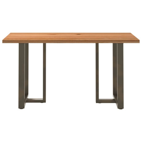 vidaXL Bartafel rechthoekig 180x80x92 cm massief eikenhout lichtbruin afbeelding3 - 1