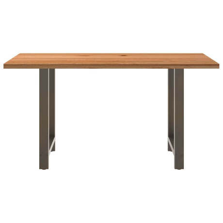 vidaXL Bartafel rechthoekig 180x80x92 cm massief eikenhout lichtbruin afbeelding3 - 1