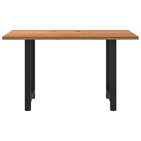 vidaXL Bartafel rechthoekig 180x80x102 cm massief eikenhout lichtbruin afbeelding3 - 1