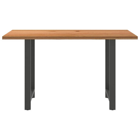 vidaXL Bartafel rechthoekig 180x80x102 cm massief eikenhout lichtbruin afbeelding3 - 1