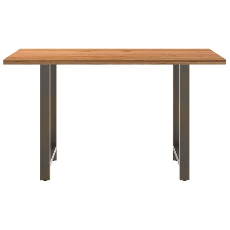 vidaXL Bartafel rechthoekig 180x80x102 cm massief eikenhout lichtbruin afbeelding3 - 1