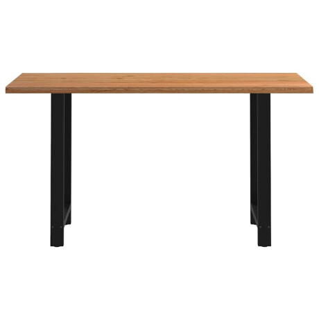 vidaXL Bartafel met natuurlijke rand 180x80x102 cm massief eikenhout afbeelding3 - 1
