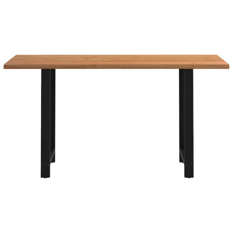 vidaXL Bartafel rechthoekig boomrand 200x80x102 cm massief eikenhout afbeelding3 - 1