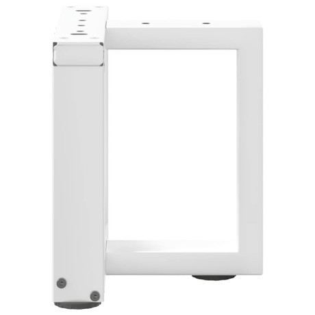 vidaXL Salontafelpoten 2 st T-vormig 30x25x(30-31) cm staal wit afbeelding3 - 1