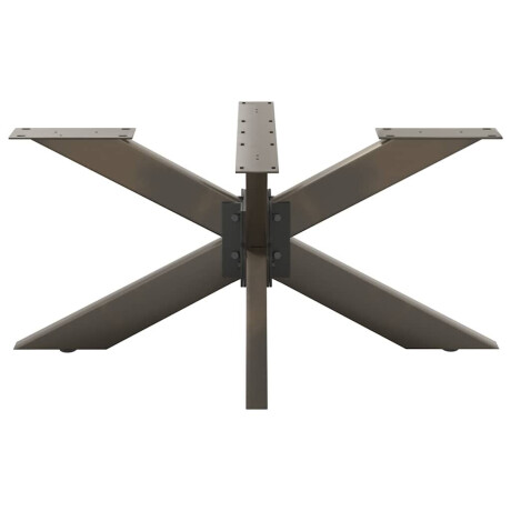 vidaXL Salontafelpoot spider vorm 98x58x(42-43) cm staal naturel afbeelding3 - 1