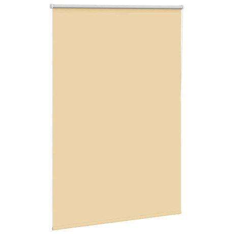 vidaXL Rolgordijn verduisterend 110x175 cm stofbreedte 105,7 cm beige afbeelding3 - 1