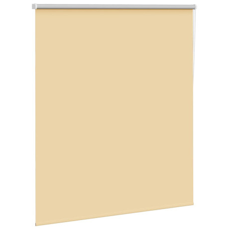 vidaXL Rolgordijn verduisterend 135x175 cm stofbreedte 131,6 cm beige afbeelding3 - 1