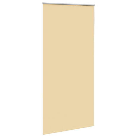 vidaXL Rolgordijn verduisterend 115x210 cm stofbreedte 110,7 cm beige afbeelding3 - 1
