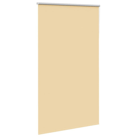 vidaXL Rolgordijn verduisterend 125x210 cm stofbreedte 121,6 cm beige afbeelding3 - 1