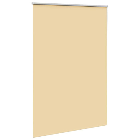 vidaXL Rolgordijn verduisterend 160x230 cm stofbreedte 156,6 cm beige afbeelding3 - 1
