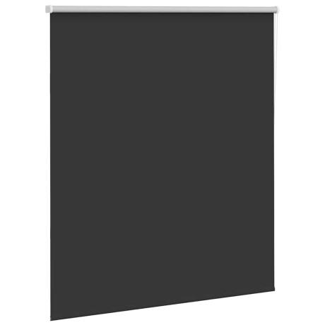 vidaXL Rolgordijn verduisterend 130x130 cm stofbreedte 126,6 cm zwart afbeelding3 - 1