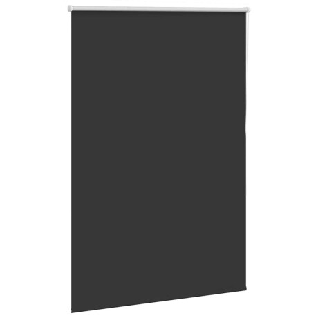 vidaXL Rolgordijn verduisterend 115x175 cm stofbreedte 110,7 cm zwart afbeelding3 - 1