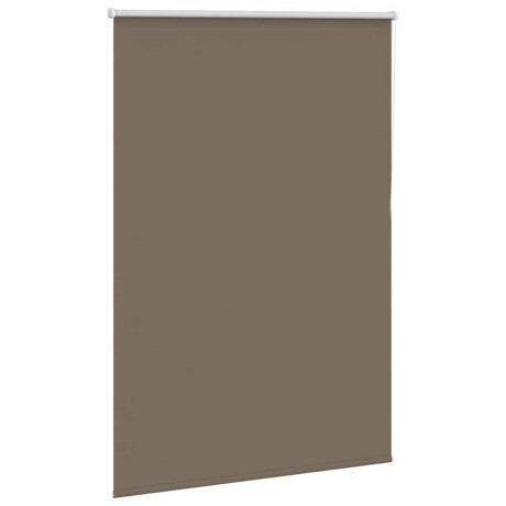 vidaXL Rolgordijn verduisterend koffie 115x150 cm stofbreedte 110,7 cm afbeelding3 - 1
