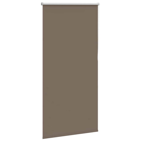 vidaXL Rolgordijn verduisterend koffie 65x175 cm stofbreedte 60,7 cm afbeelding3 - 1