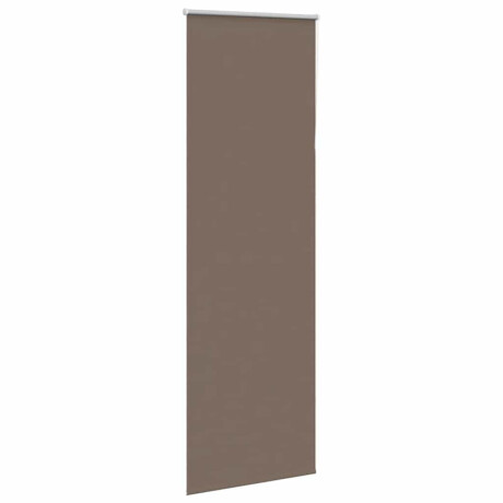 vidaXL Rolgordijn verduisterend koffie 75x210 cm stofbreedte 70,7 cm afbeelding3 - 1