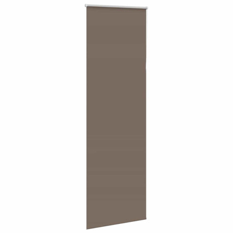 vidaXL Rolgordijn verduisterend koffie 70x230 cm stofbreedte 65,7 cm afbeelding3 - 1