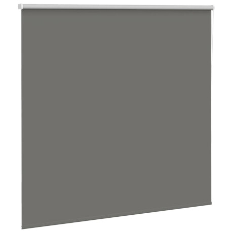 vidaXL Rolgordijn verduisterend 150x150 cm stofbreedte 146,6 cm grijs afbeelding3 - 1