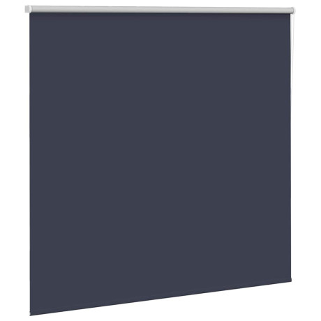 vidaXL Rolgordijn verduisterend 145x130 cm stofbreedte 141,6 cm blauw afbeelding3 - 1