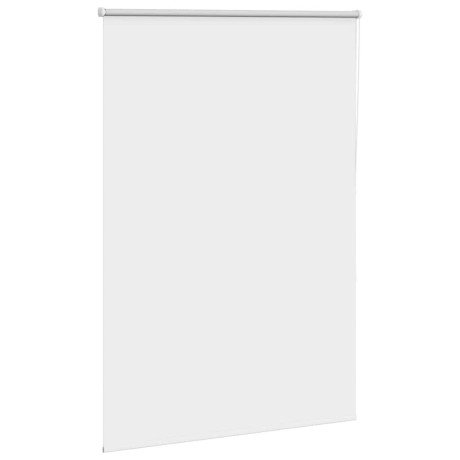 vidaXL Rolgordijn verduisterend 105x130 cm stofbreedte 100,7 cm wit afbeelding3 - 1