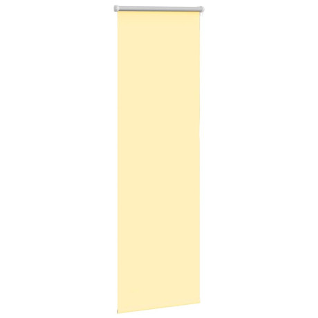 vidaXL Rolgordijn verduisterend 50x130 cm stofbreedte 45,7cm geel afbeelding3 - 1