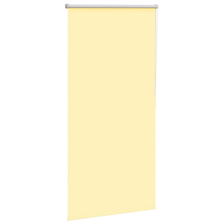 vidaXL Rolgordijn verduisterend 65x130 cm stofbreedte 60,7cm geel afbeelding3 - 1