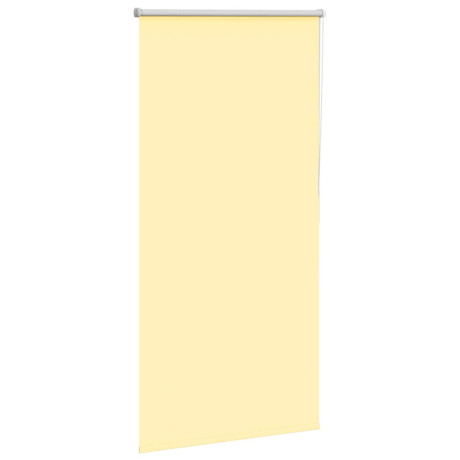 vidaXL Rolgordijn verduisterend 75x130 cm stofbreedte 70,7cm geel afbeelding3 - 1