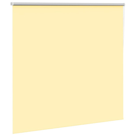 vidaXL Rolgordijn verduisterend 155x150 cm stofbreedte 151,6 cm geel afbeelding3 - 1