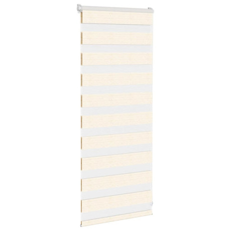 vidaXL Zebra rolgordijn 55x100 cm stofbreedte 50,9 cm marmerbeige afbeelding3 - 1