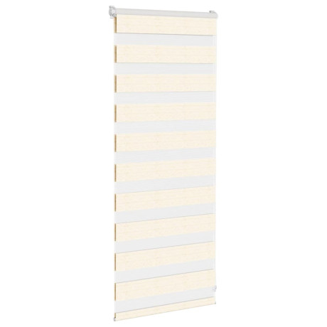 vidaXL Zebra rolgordijn 60x100 cm stofbreedte marmerbeige 55,9 cm afbeelding3 - 1