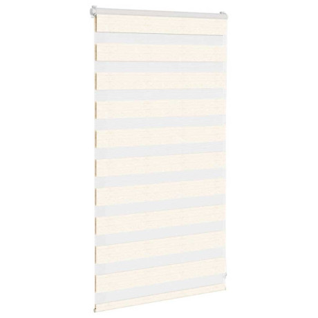 vidaXL Zebra rolgordijn 70x100 cm stofbreedte 65,9 cm marmerbeige afbeelding3 - 1