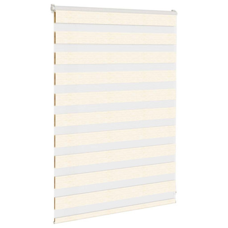 vidaXL Zebra rolgordijn 95x100 cm stofbreedte 90,9 cm marmerbeige afbeelding3 - 1