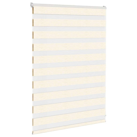 vidaXL Zebra rolgordijn 100x100 cm stofbreedte 95,9 cm marmerbeige afbeelding3 - 1