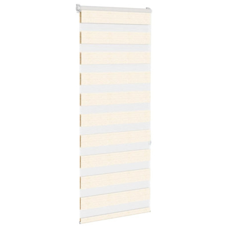 vidaXL Zebra rolgordijn 65x150 cm stofbreedte 60,9 cm marmerbeige afbeelding3 - 1