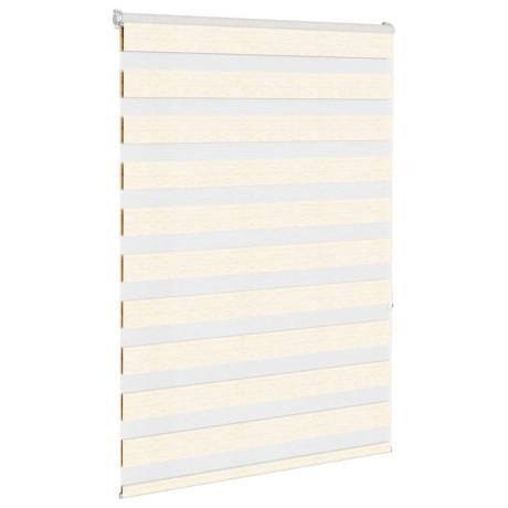 vidaXL Zebra rolgordijn 95x150 cm stofbreedte 90,9 cm marmerbeige afbeelding3 - 1