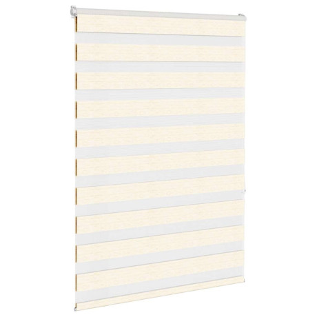 vidaXL Zebra rolgordijn 100x150 cm stofbreedte 95,9 cm marmerbeige afbeelding3 - 1