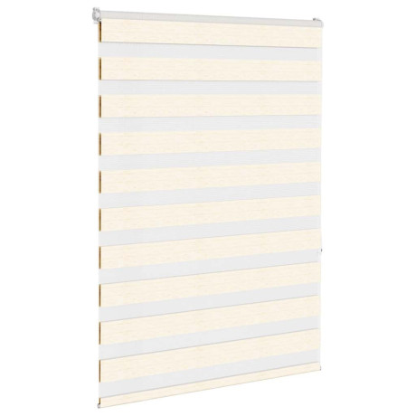 vidaXL Zebra rolgordijn 110x150 cm stofbreedte 105,9 cm marmerbeige afbeelding3 - 1