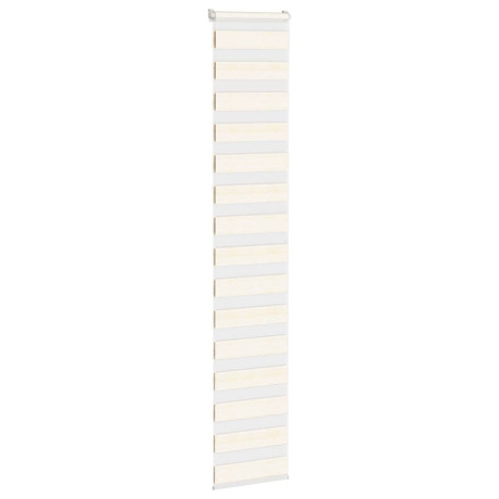 vidaXL Zebra rolgordijn 40x200 cm stofbreedte 35,9 cm marmerbeige afbeelding3 - 1