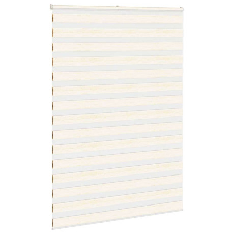 vidaXL Zebra rolgordijn 165x200 cm stofbreedte 160,9 cm marmerbeige afbeelding3 - 1