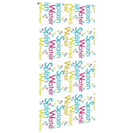 vidaXL Doucherolgordijn 120x240 cm stofbreedte 116 cm afbeelding3 - 1