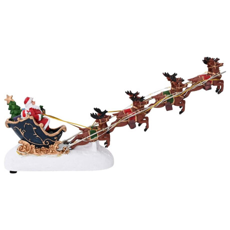 vidaXL Kerstversiering Multikleur 31.5 x 6.5 x 16 cm Kunststof afbeelding3 - 1