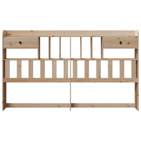 vidaXL Hoofdbord met opbergruimte 180 cm massief grenenhout afbeelding3 - 1