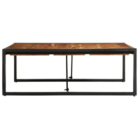 vidaXL Salontafel 100x100x35 cm massief acaciahout afbeelding3 - 1