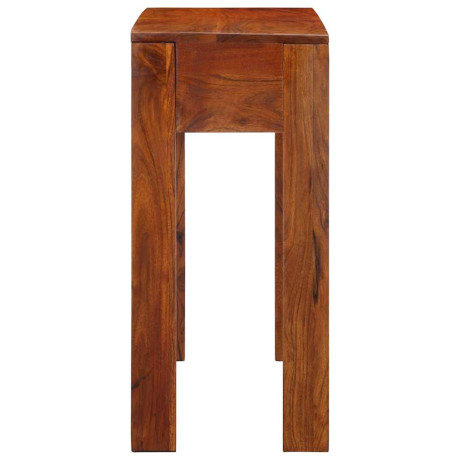 vidaXL Wandtafel 80x35x75 cm massief acaciahout afbeelding3 - 1