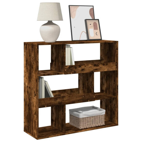 vidaXL Boekenkast / kamerscherm 100x33x94,5 cm gerookt eikenkleurig afbeelding3 - 1