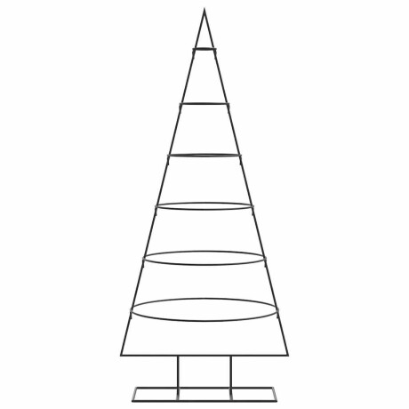 vidaXL | Metalen kerstboom | met standaard 150 cm Poedergecoat staal afbeelding3 - 1